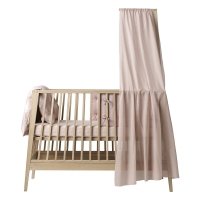 Voile de lit bébé Linea Luna - Rose pâle